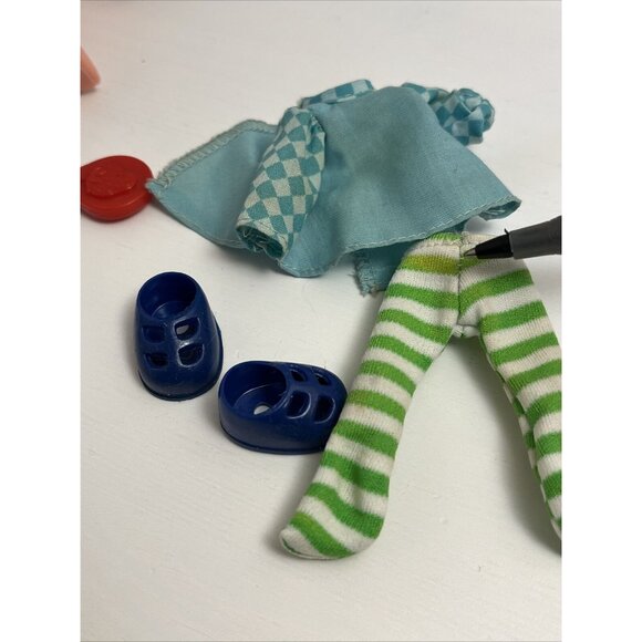 Vintage 80s Blueberry Muffin Strawberry Shortcake Doll  Cheesecake KENNER w/comb - Picture 12 of 13